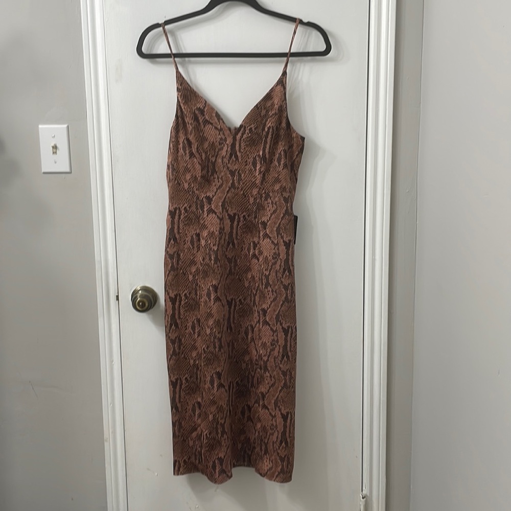 Express Snake Dress